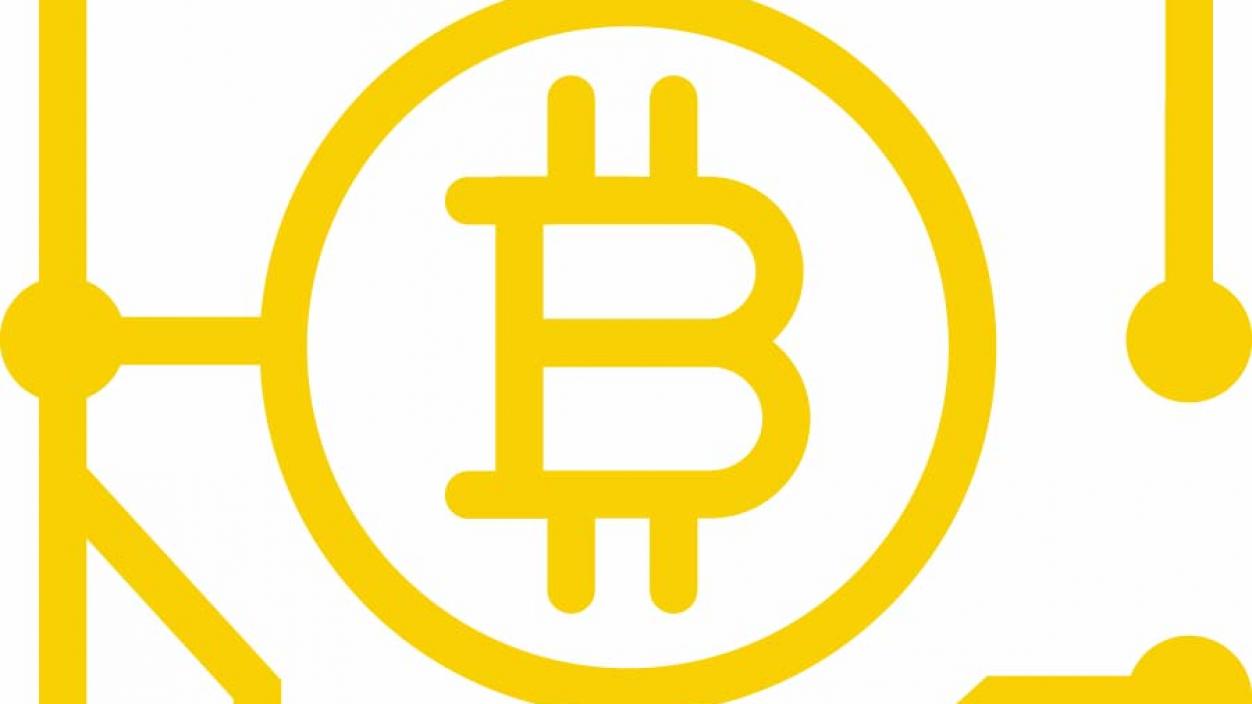 Illustration of the Bitcoin symbol