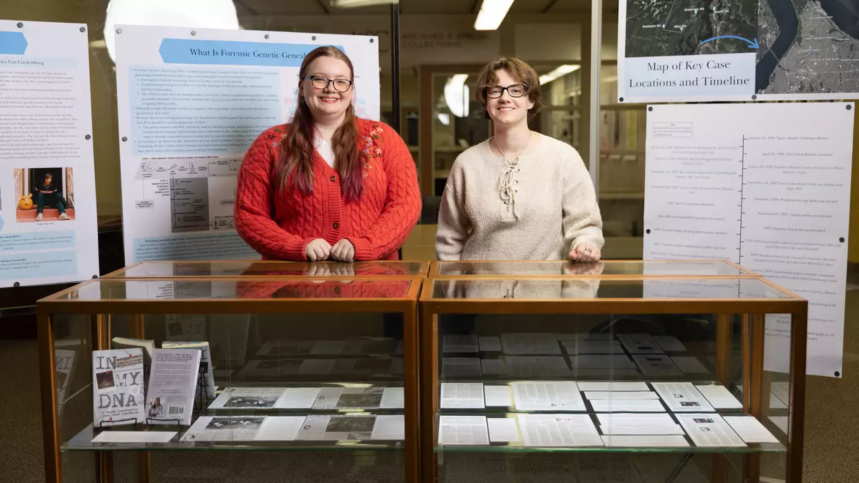 Anna Brown ’26 and Cas Unruh ’28