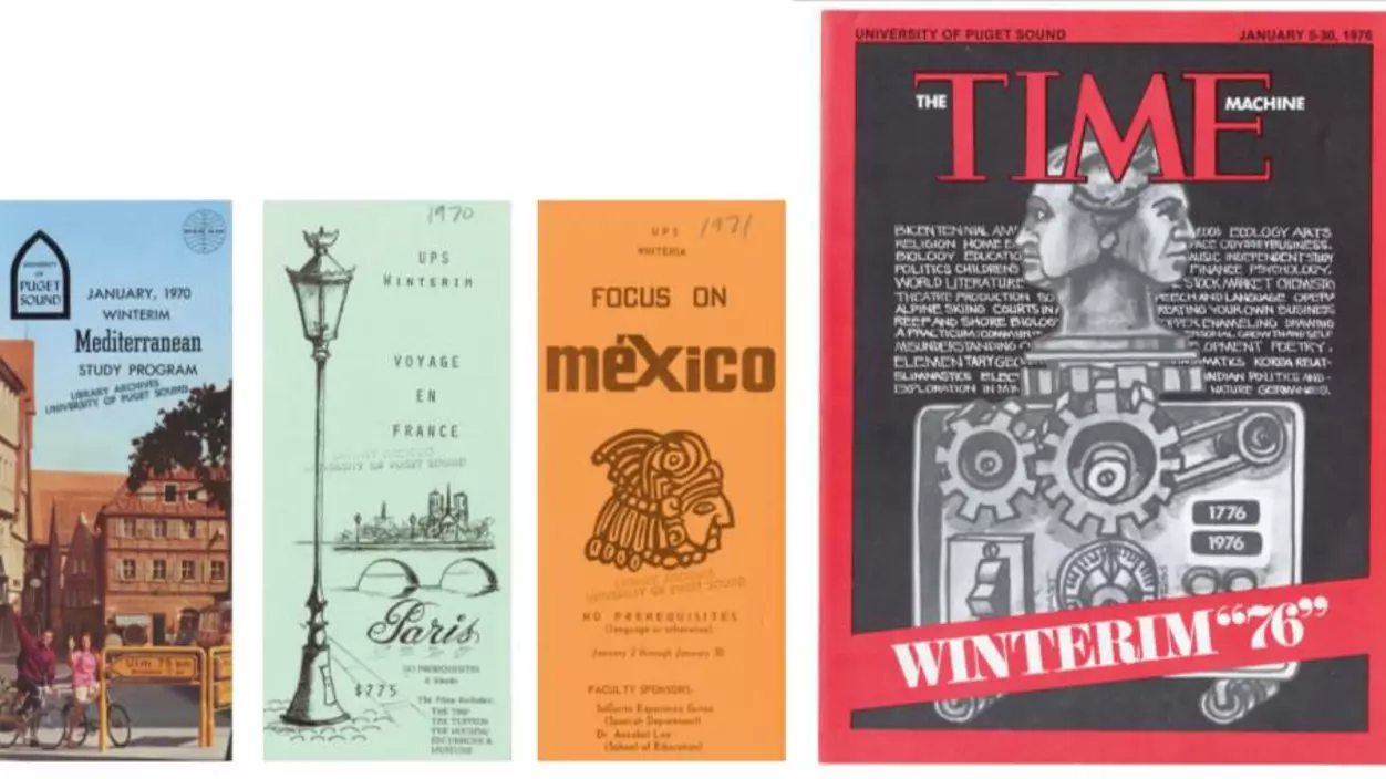 Winterim catalogs and flyers