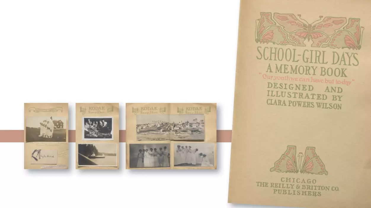 School-Girl Days: A Memory Book from Lyle Ford Drushel circa 1912