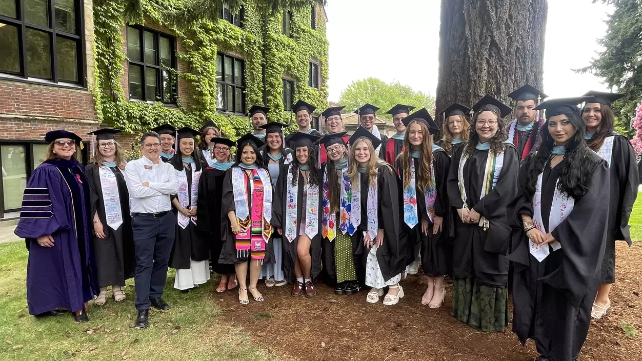 Master of Arts in Teaching graduates at Commencement 2026.