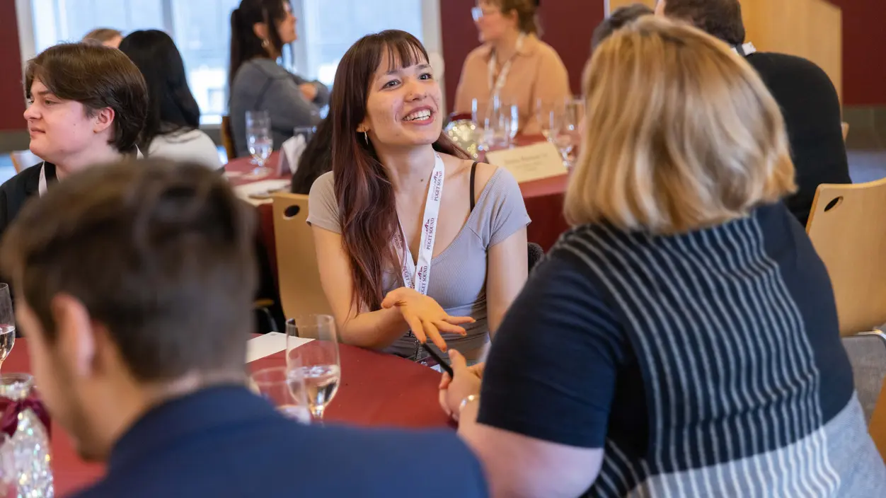 a student networking