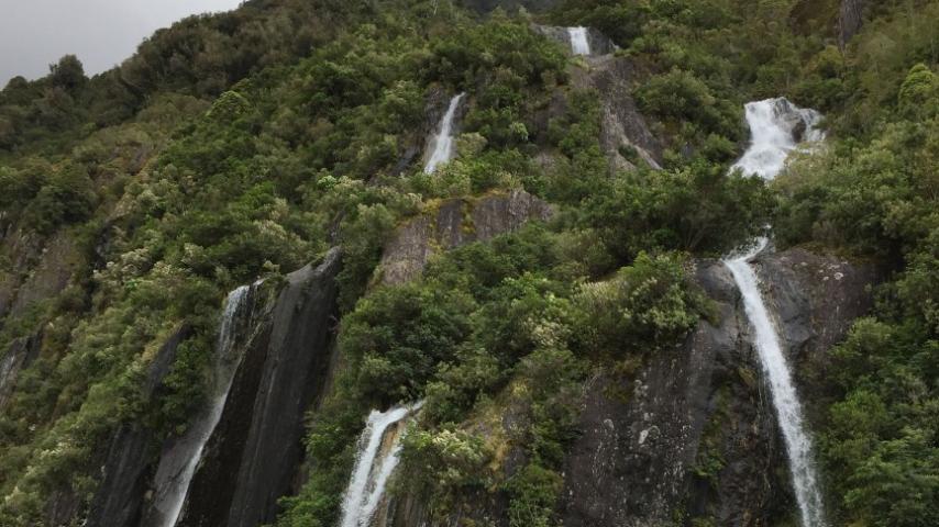 Waterfall at Franz Josef
