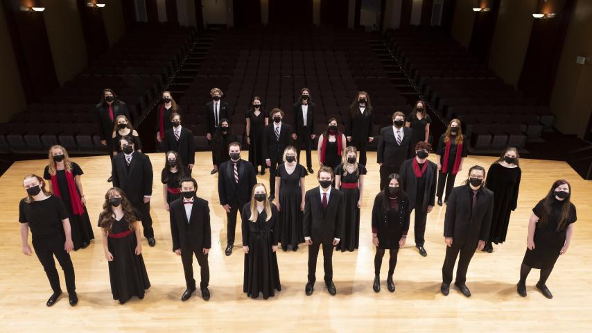 Concert choir in 2021