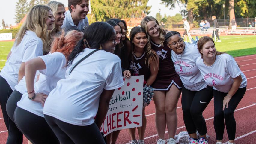 The Logger community came together to cheer on the football team at the Homecoming game against Pacific University.