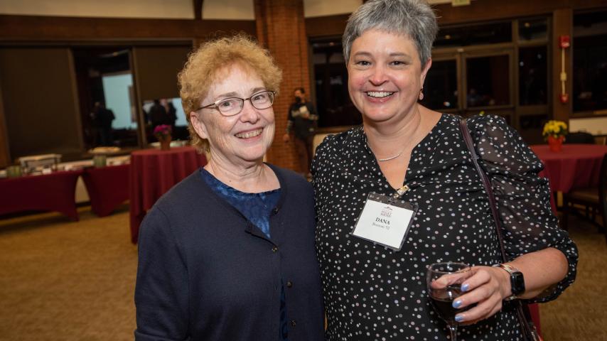 : Alumni attended this reception to recognize the 100th Anniversary of the Puget Sound Forensics and Debate Program.