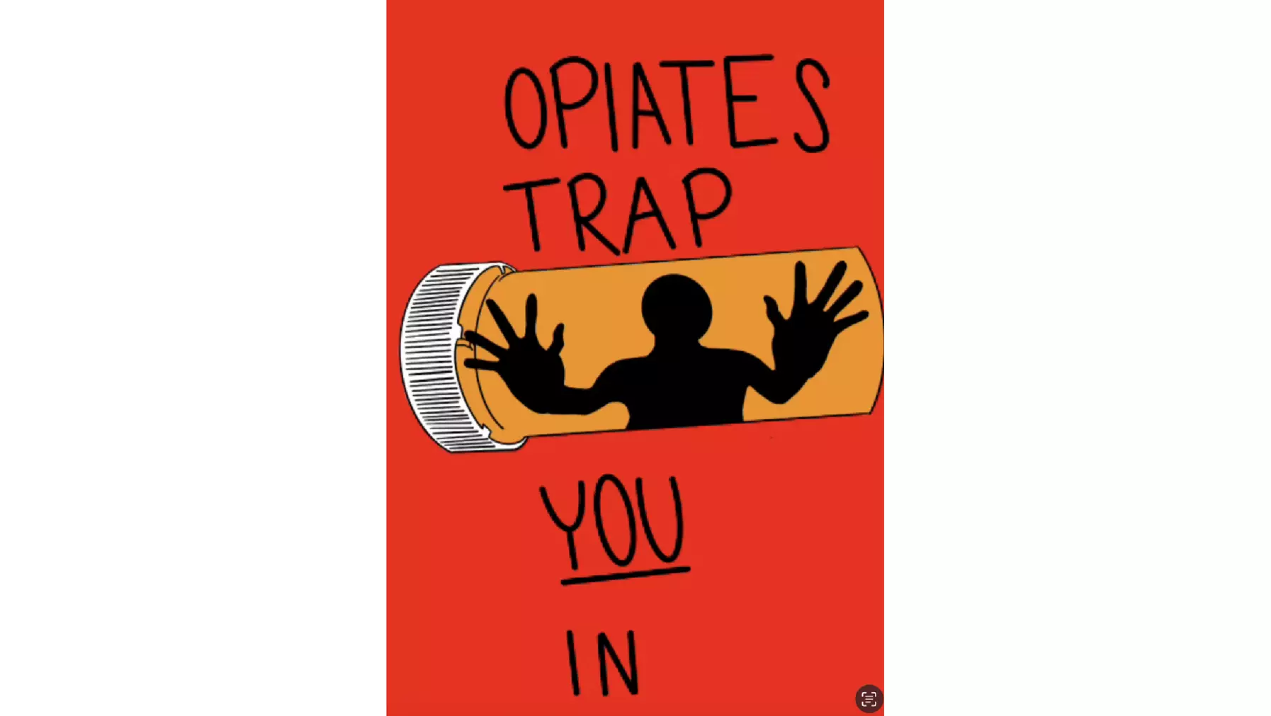 Opiod PSA poster by Kaly Deshpande