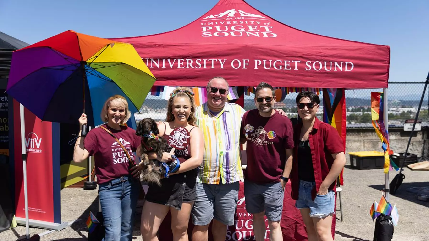 Puget sound stand at Tacoma pride