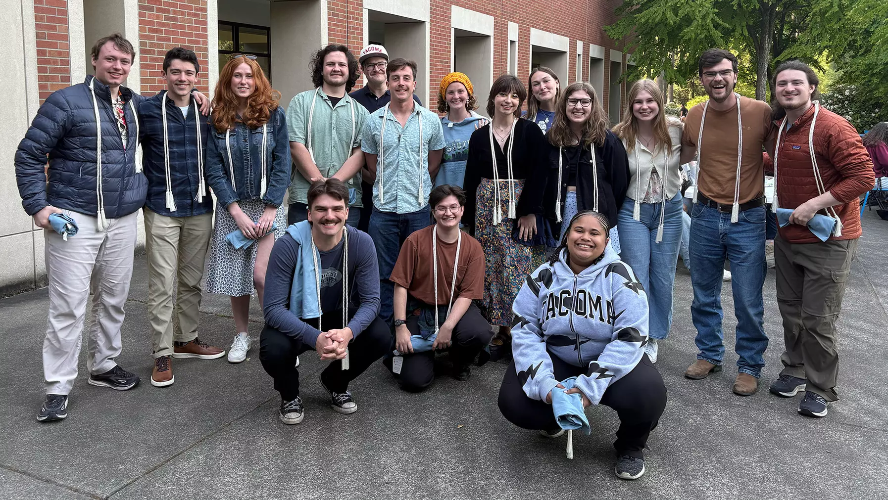 2025 history students group photo by Prof. Andrew Gomez