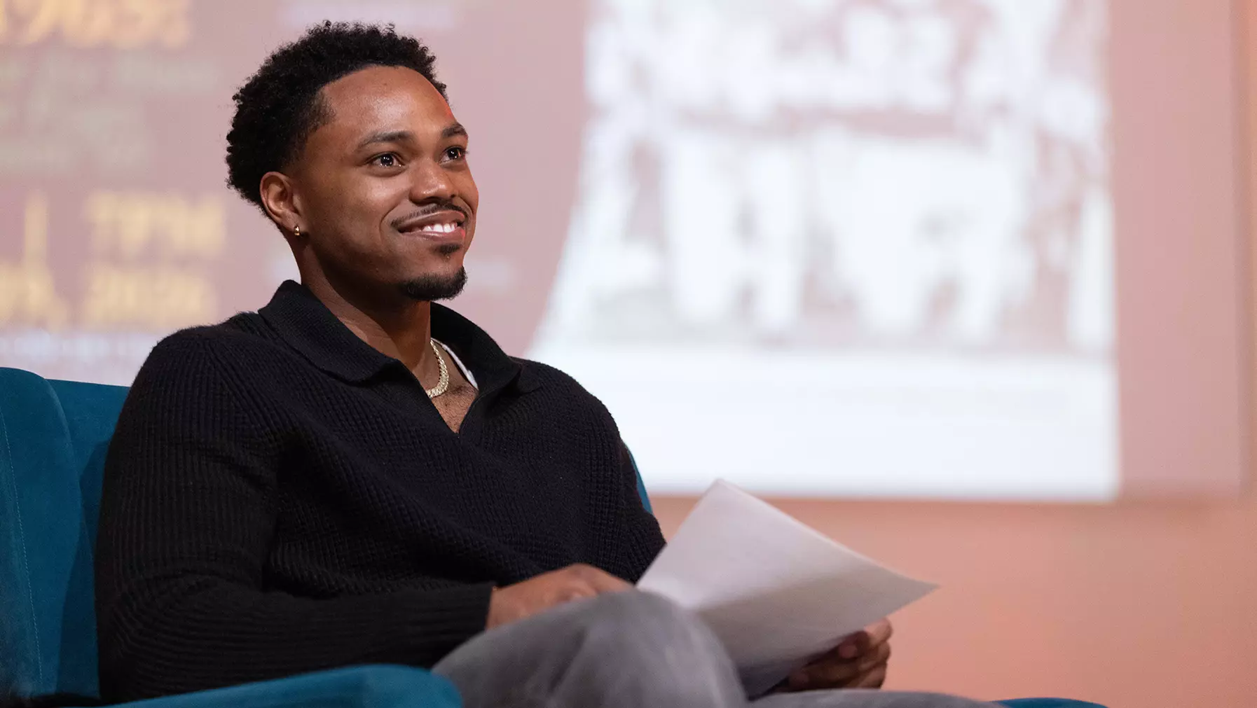 Donovan Wilson at AFAM Black History Month on 2026-02-19