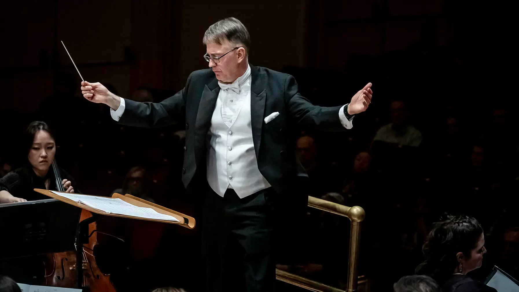 Prof. Steven Zopfi conducts at Carnegie Hall in March 2026.