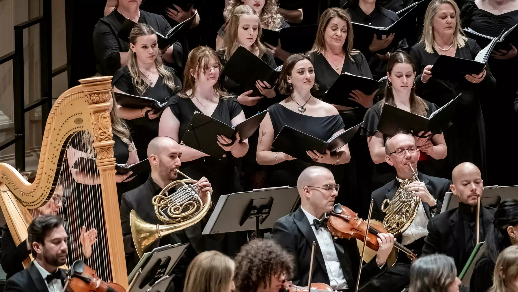 Adelphian Concert Choir performs at Carnegie Hall, March 2026.