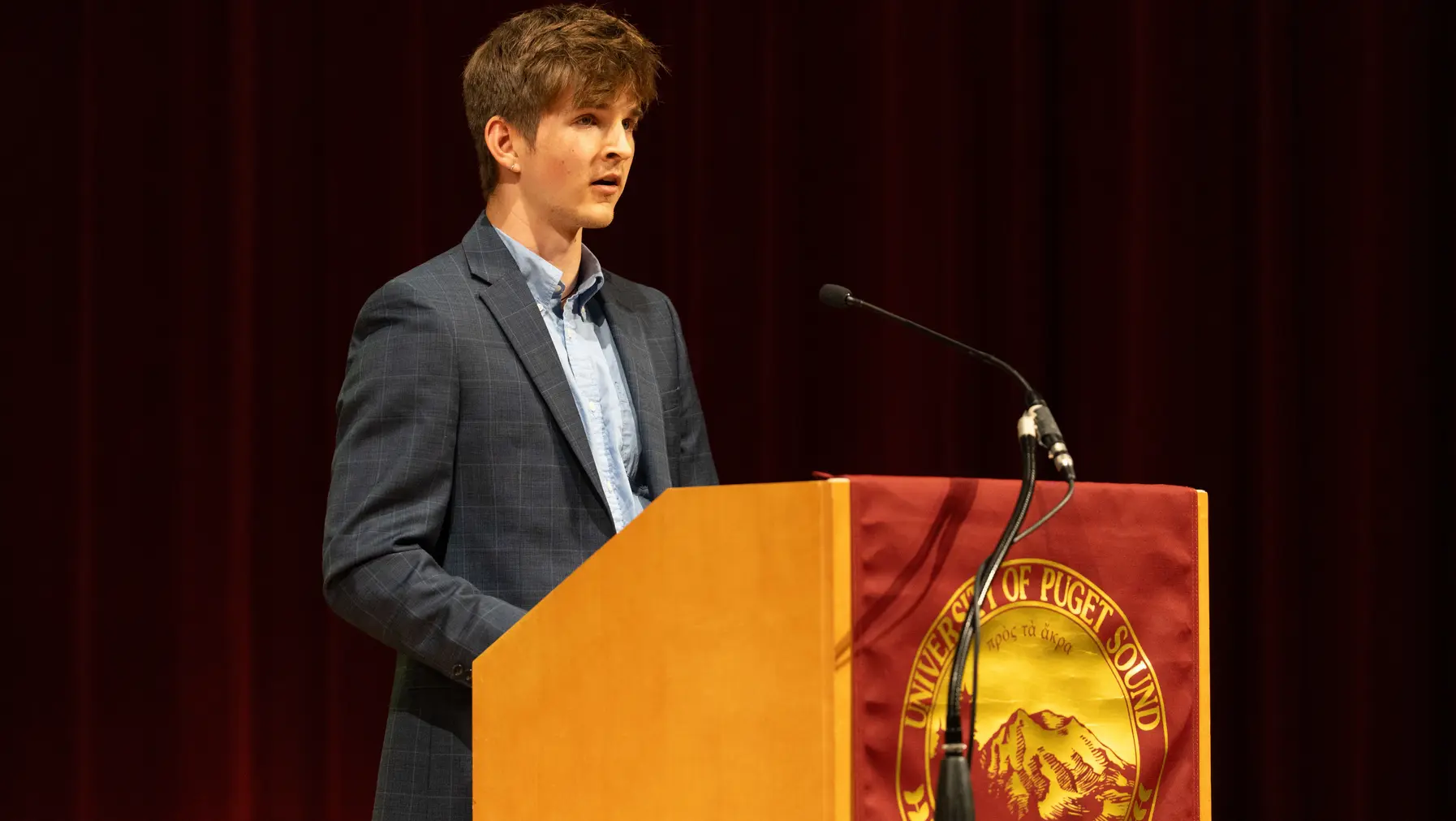 Student speaker at Convocation 2026