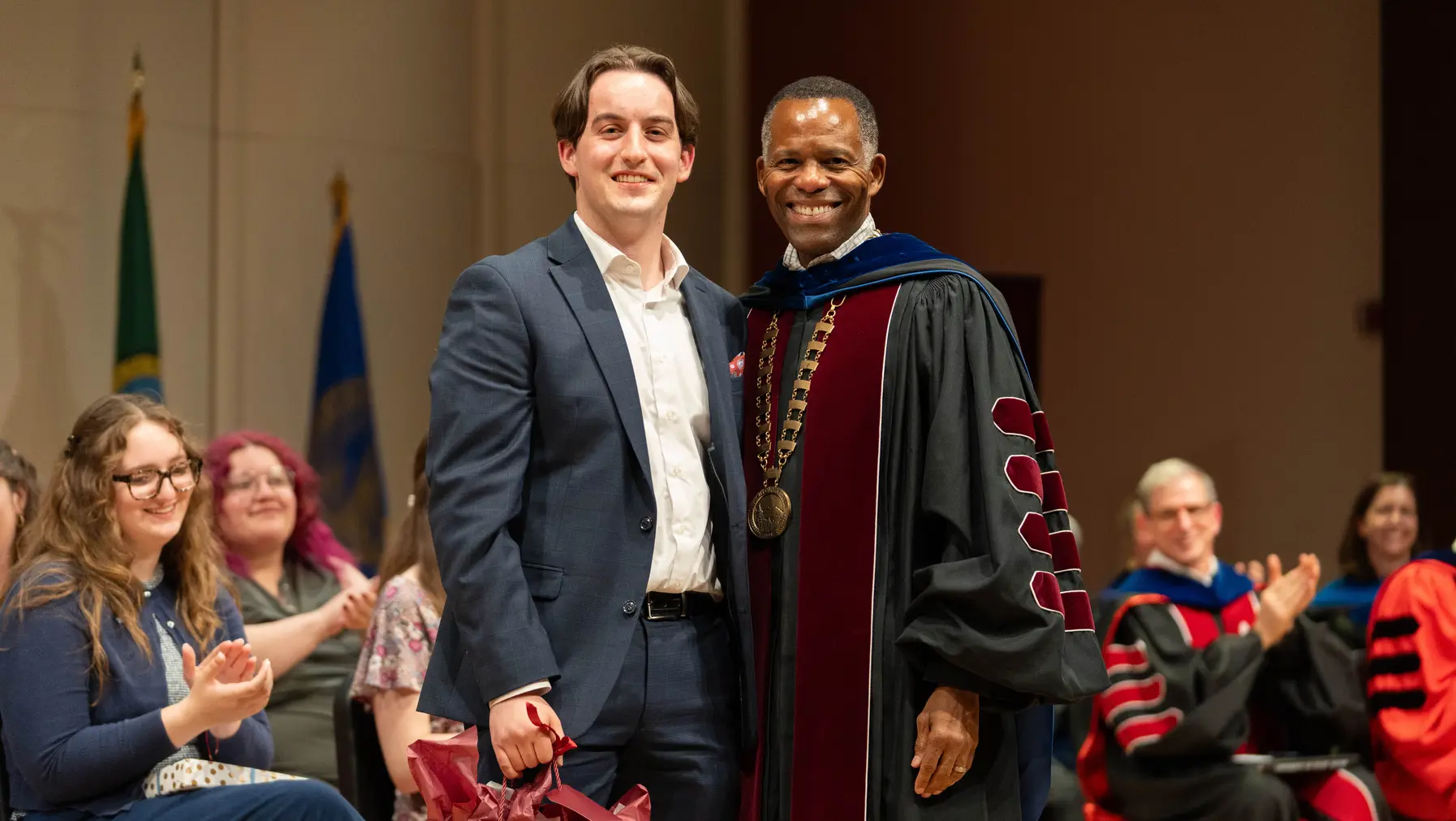 Students receive awards and recognition from academic programs at Convocation 2026.