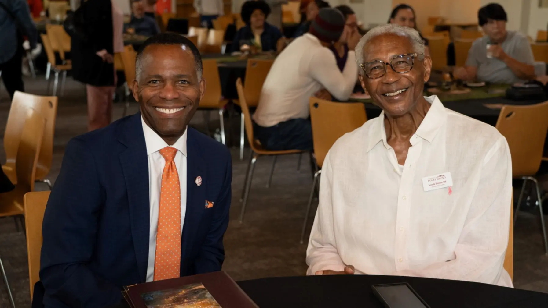 Puget Sound President Crawford and BAU President Smith