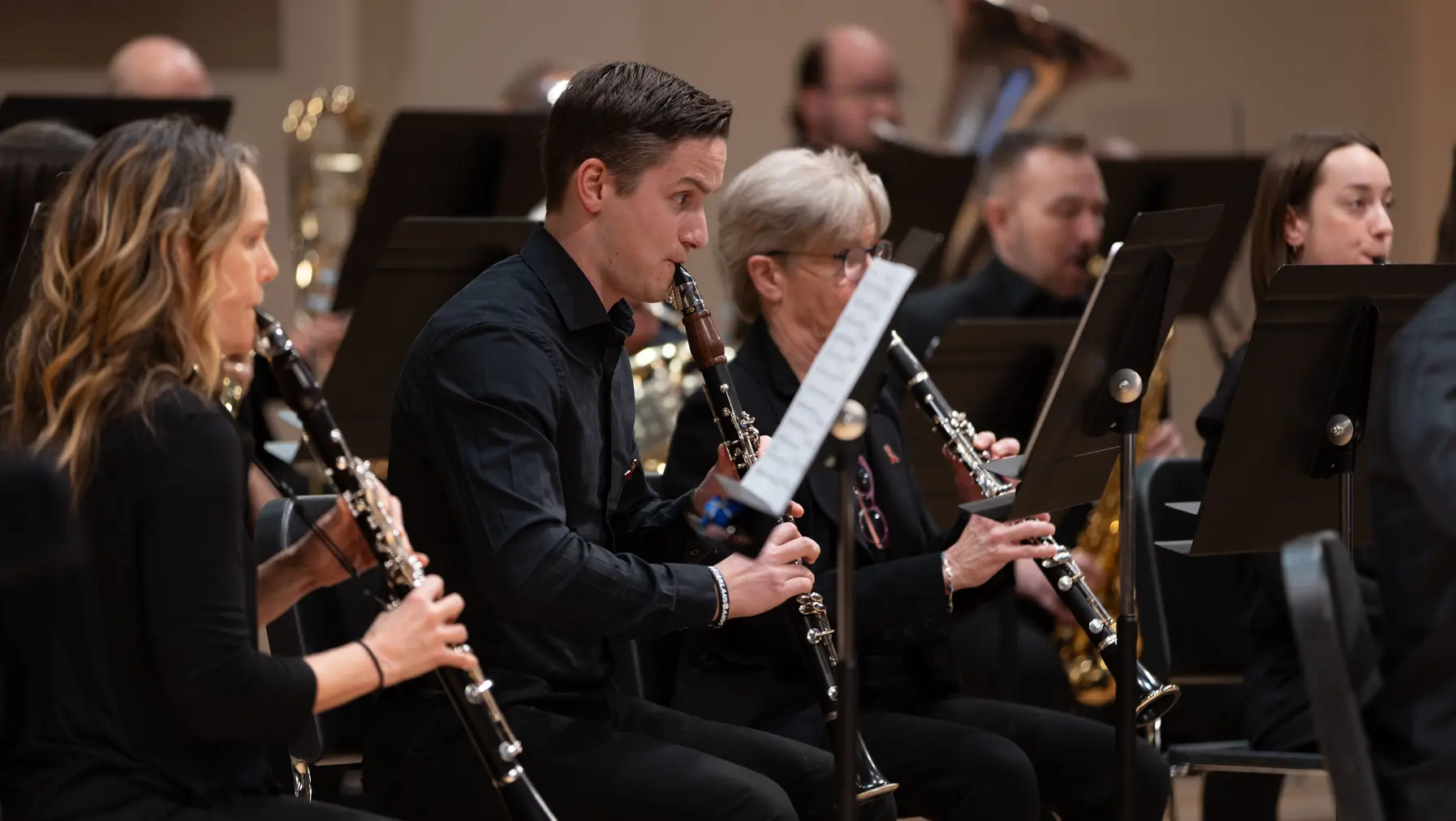 Wind Ensemble performing in Spring 2026