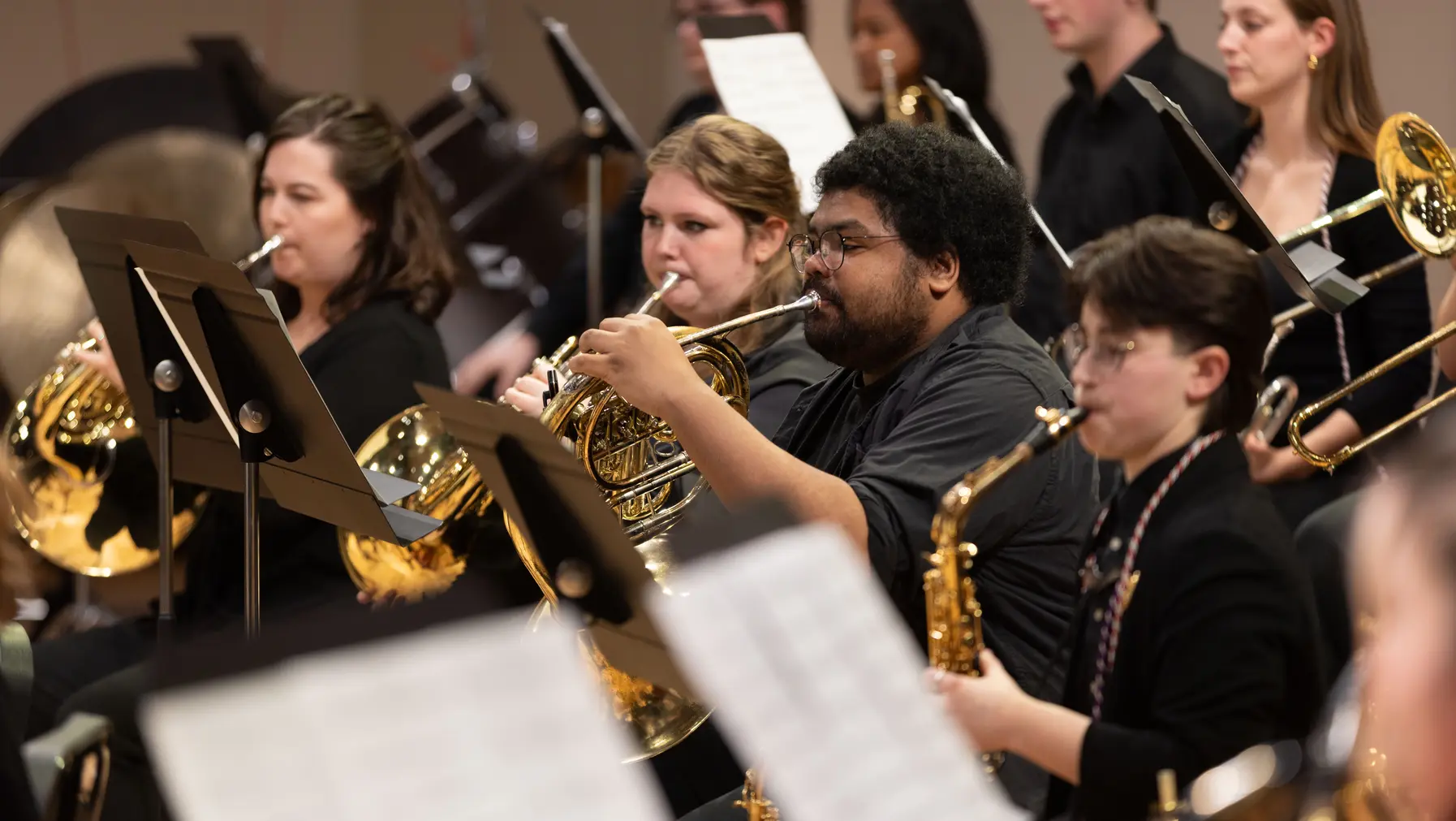 Concert Band performing in Spring 2026