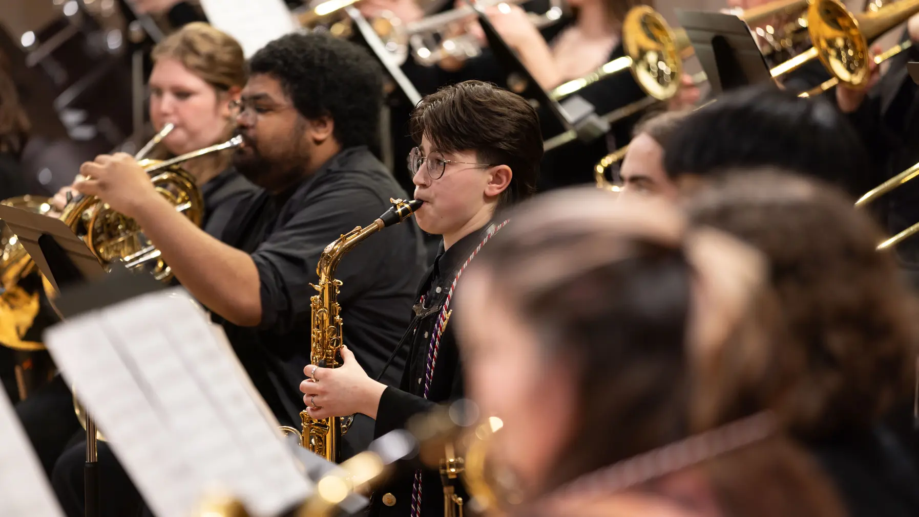 Wind Ensemble performing in Spring 2026