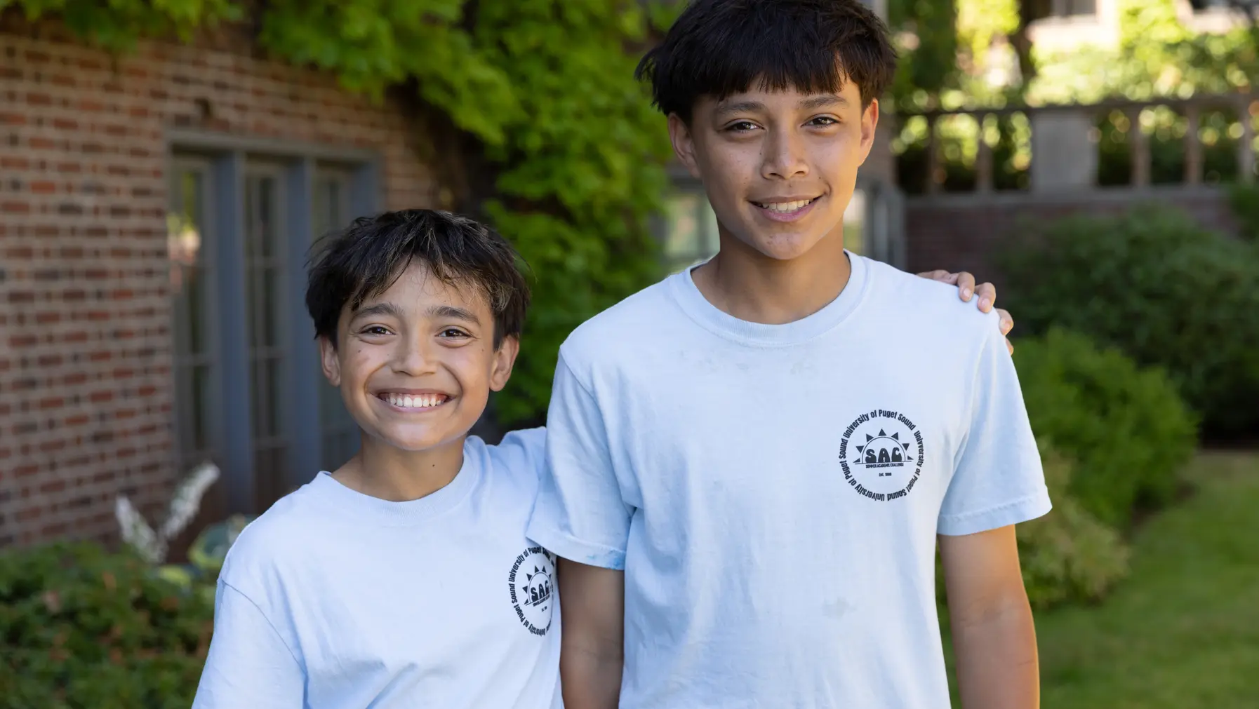 Two future Puget Sound students.