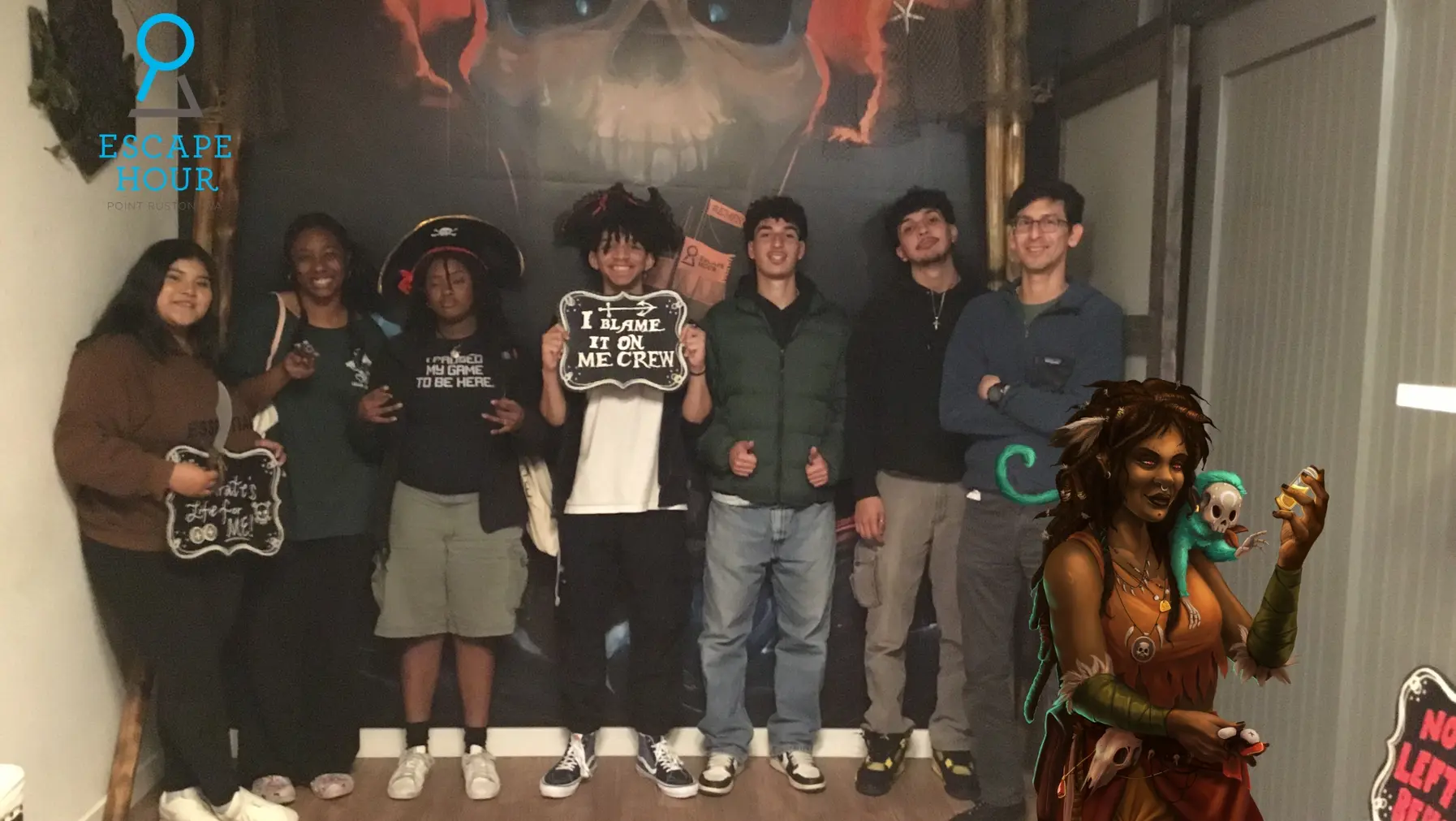 Sound Scholars outing to an escape room.