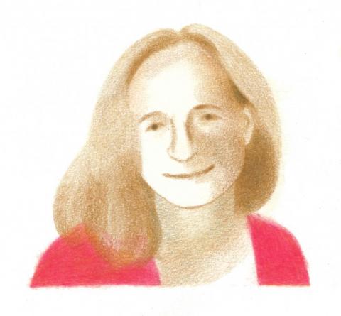 Drawing of Robin Jacobson