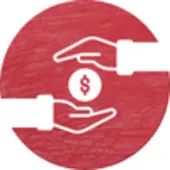 Image of hands and money