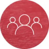 Image of three people