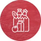 Image of a bag of groceries