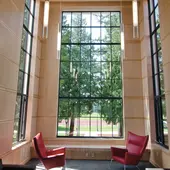 Windows in Weyerhaeuser Hall