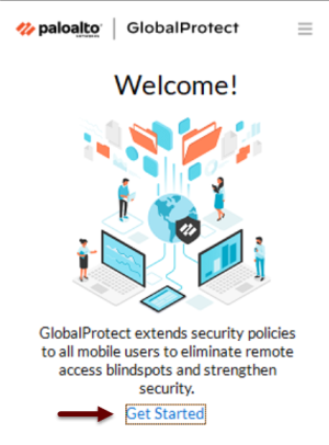 get started on globalprotect vpn