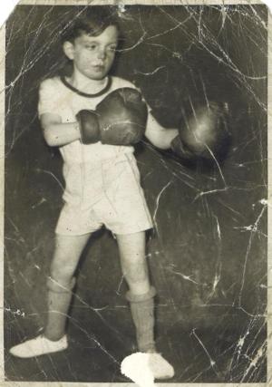 6-year-old Henry Haas ’60