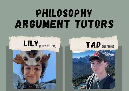 Philosophy tutors Fall 2025