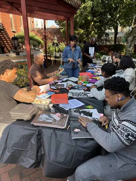 Charanya Ramakrishnan leads a class