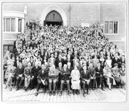 Opening Assembly of Puget Sound students and faculty, circa 1925