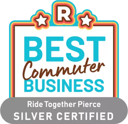 Best Commuter Business - Silver Certification logo