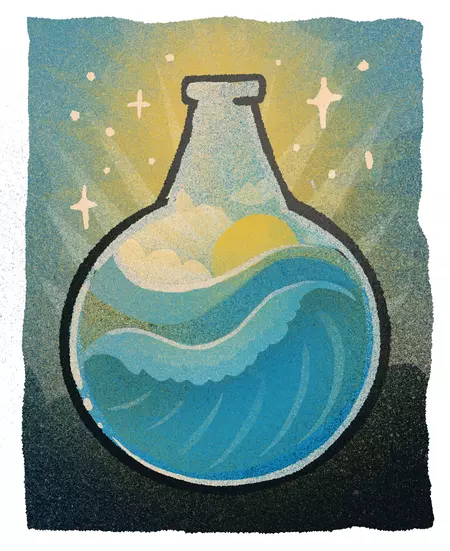 The Ordeal and Transformation. Illustration by Brent Bates.